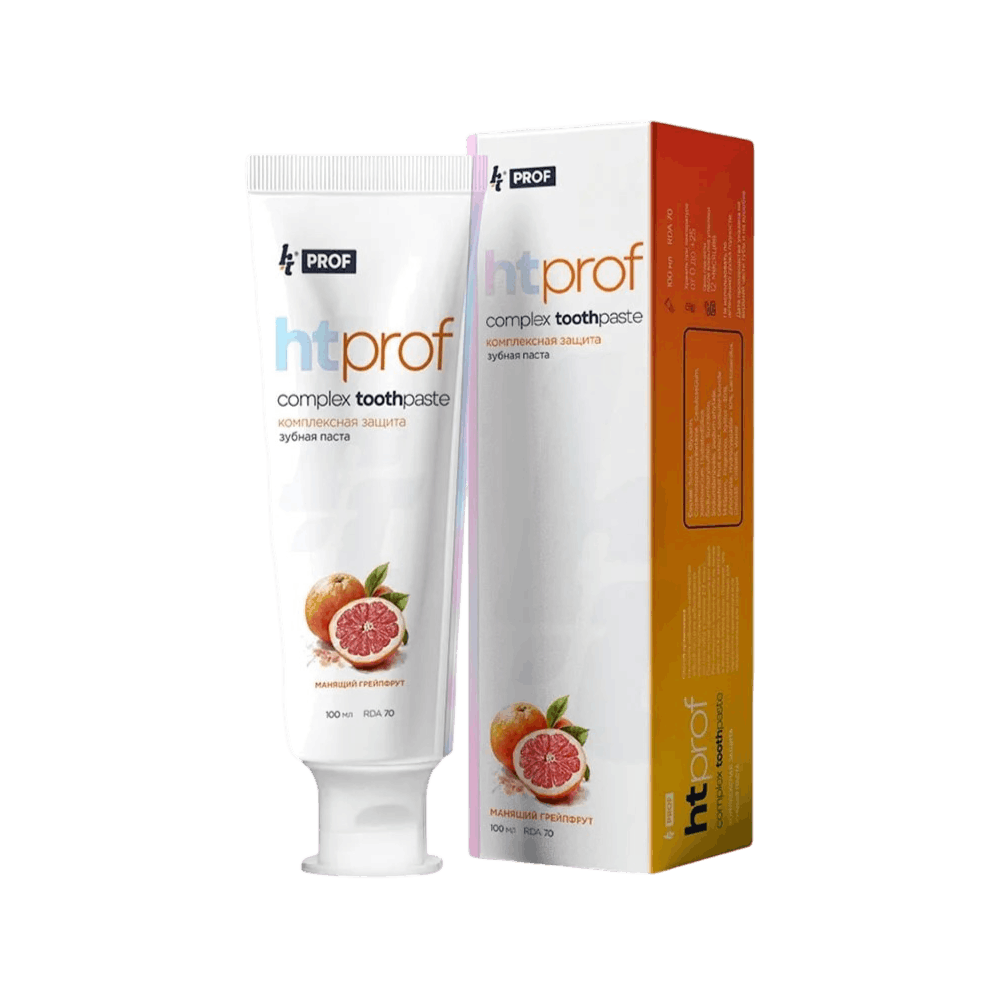 PESITRO HT PROF COMPLEX TOOTHPASTE ЗУБНАЯ ПАСТА СО ВКУСОМ ГРЕЙПФРУТА